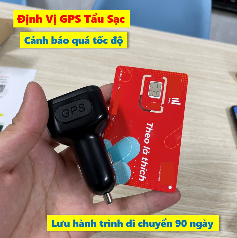 Định vị GPS ngụy trang tẩu sạc